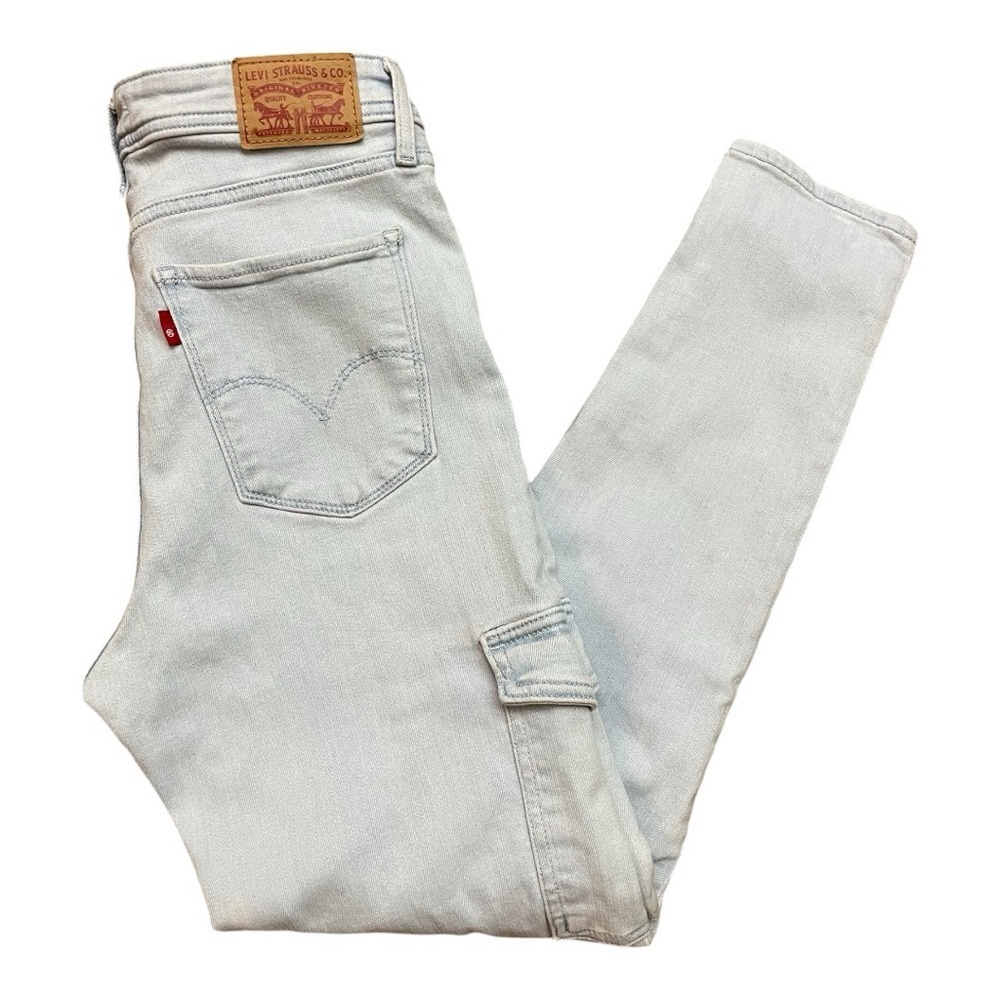 Levi’s High Rise Cargo Utility Jeans ~ Rare!